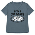 How I Cut Carbs Women's V-Neck Tee product image 1