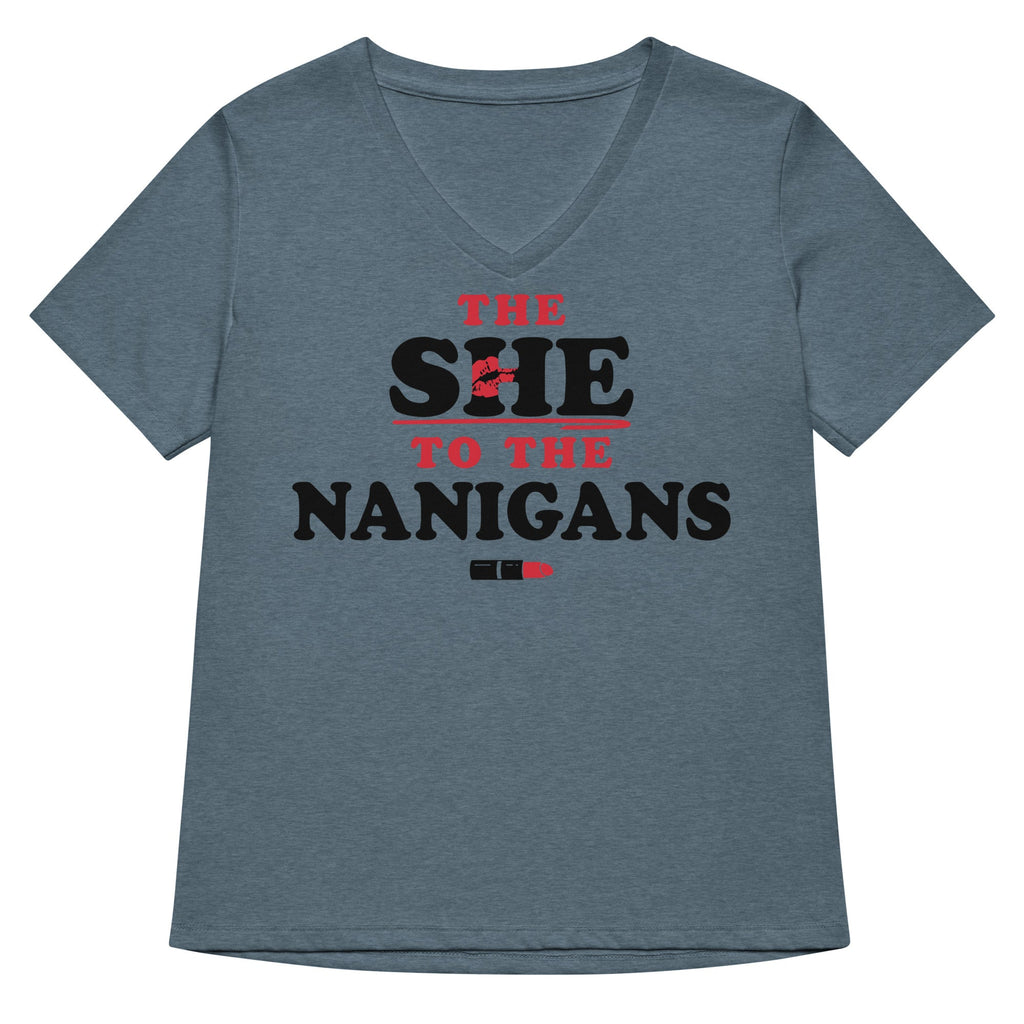 The She To Nanigans Women's V-Neck Tee product image 2