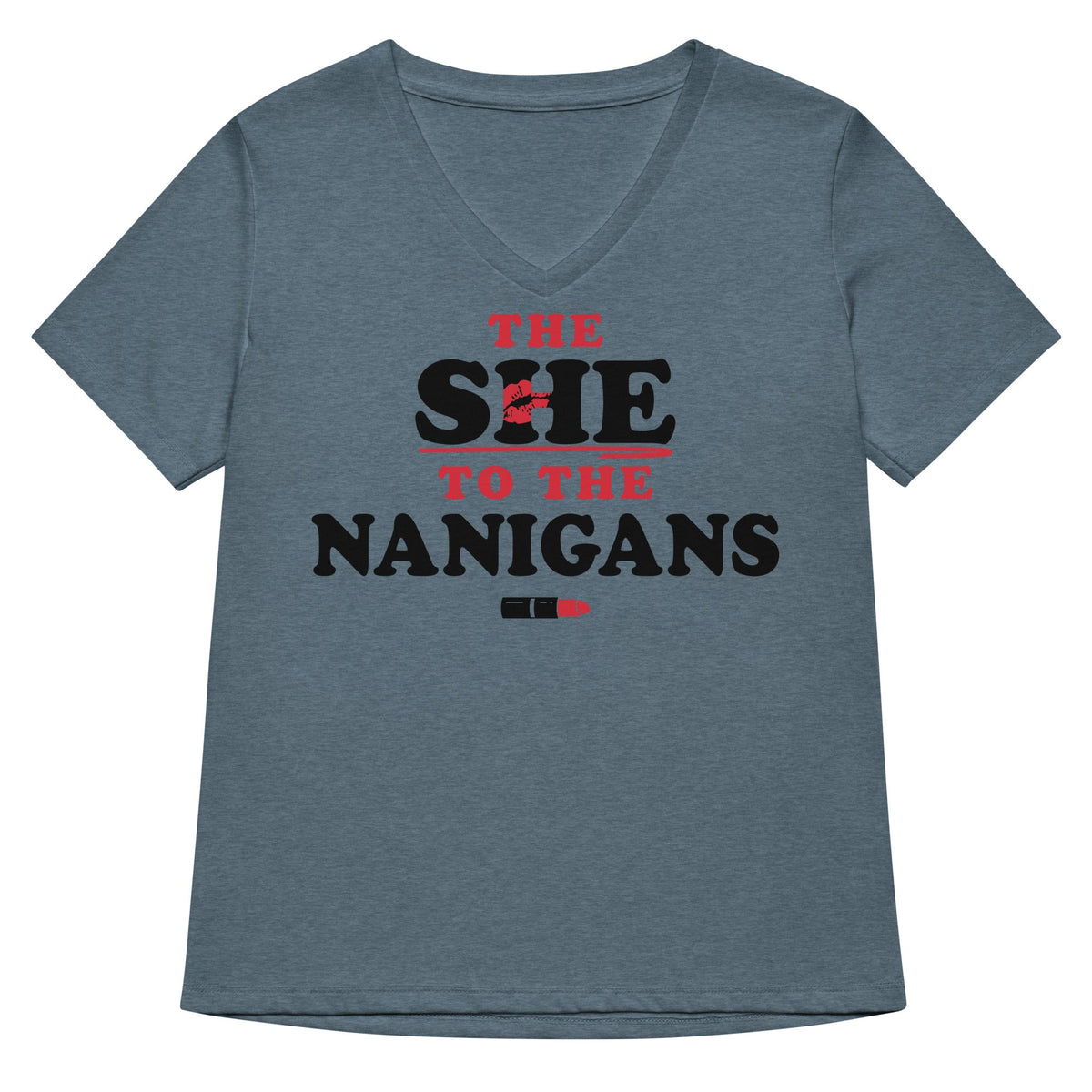 The She To Nanigans Women's V-Neck Tee product image 2