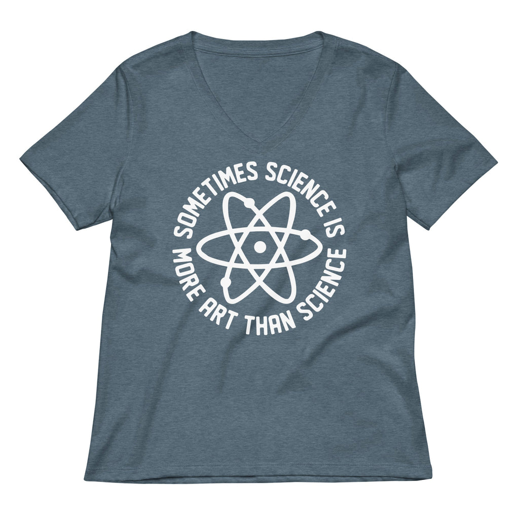 More Art Than Science Women's V-Neck Tee product image 3