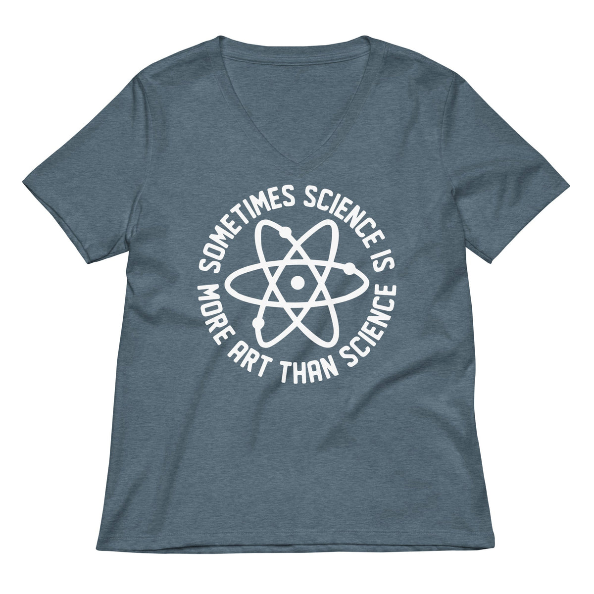 More Art Than Science Women's V-Neck Tee product image 3