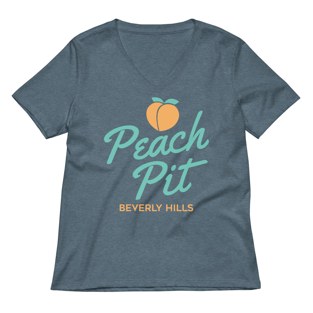 Peach Pit Women's V-Neck Tee product image 4