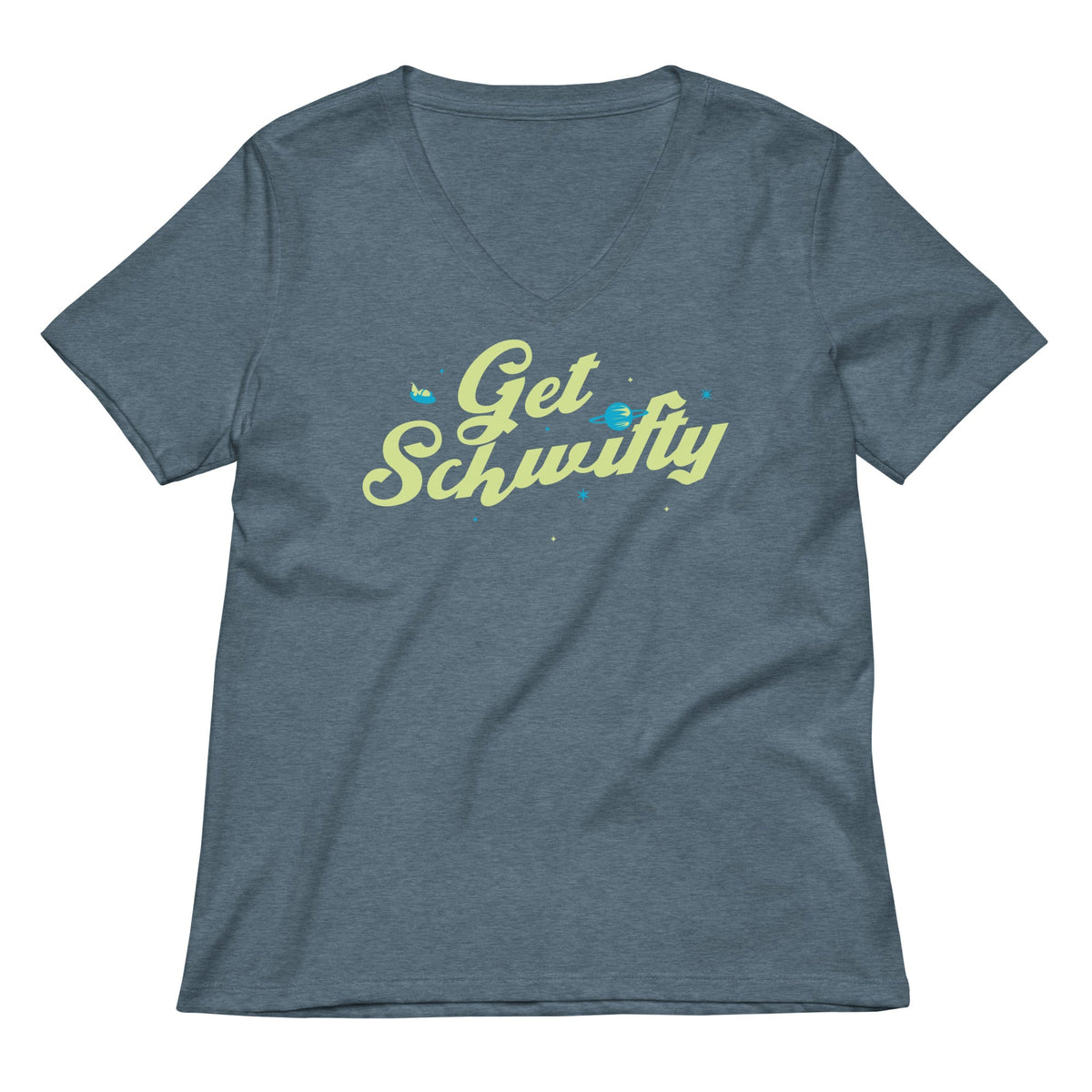 Get Schwifty Women's V-Neck Tee product image 4