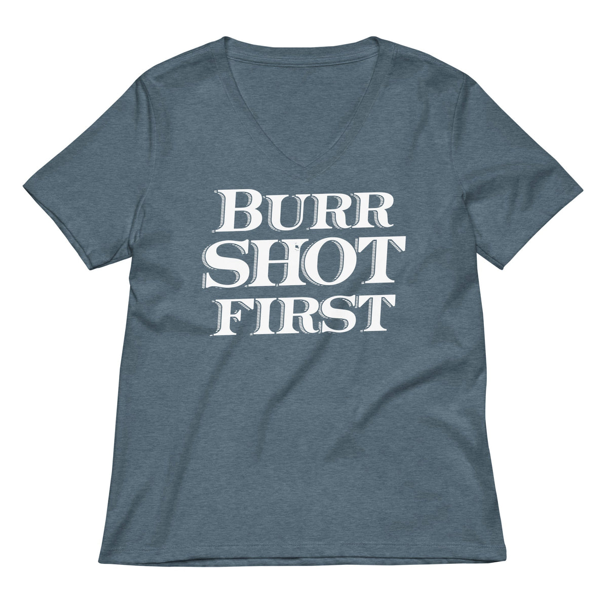 Burr Shot First Women's V-Neck Tee product image 4