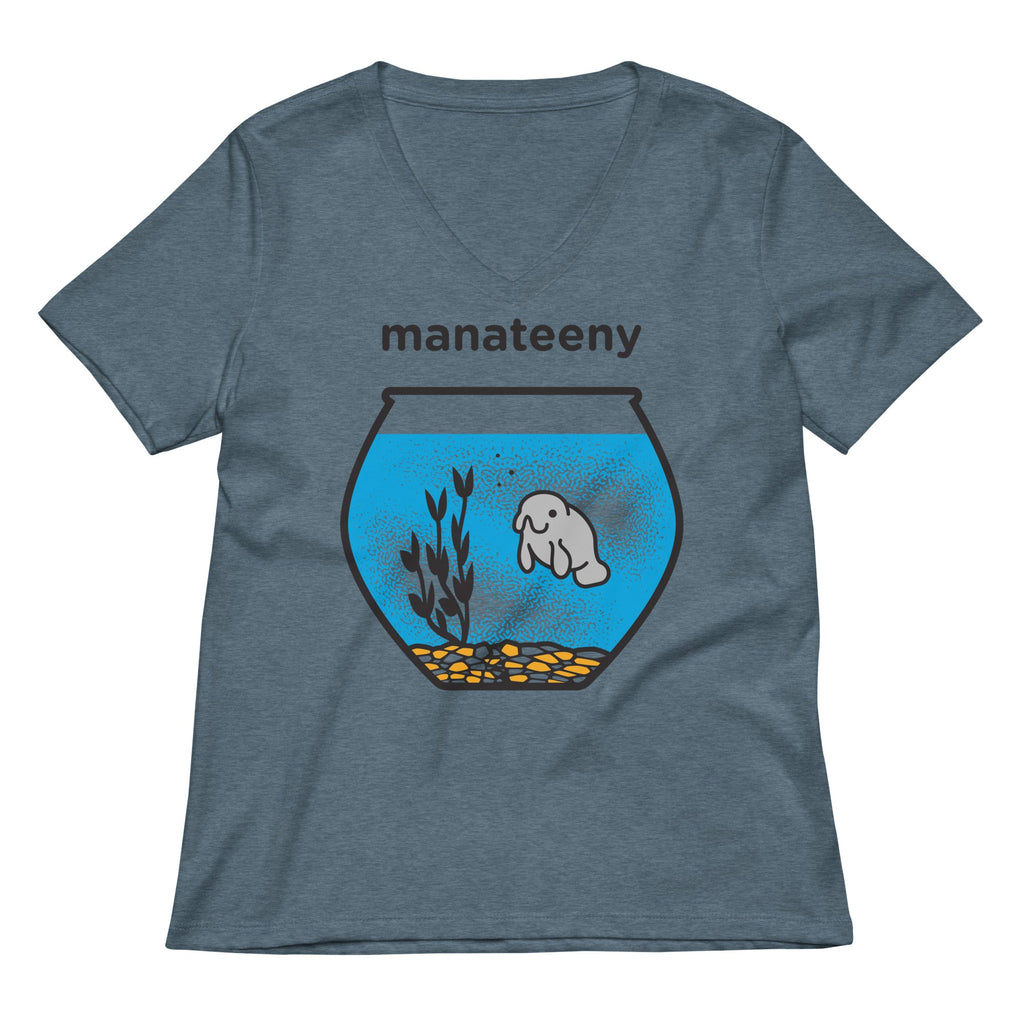 Manateeny Women's V-Neck Tee product image 1