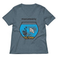 Manateeny Women's V-Neck Tee product image 1