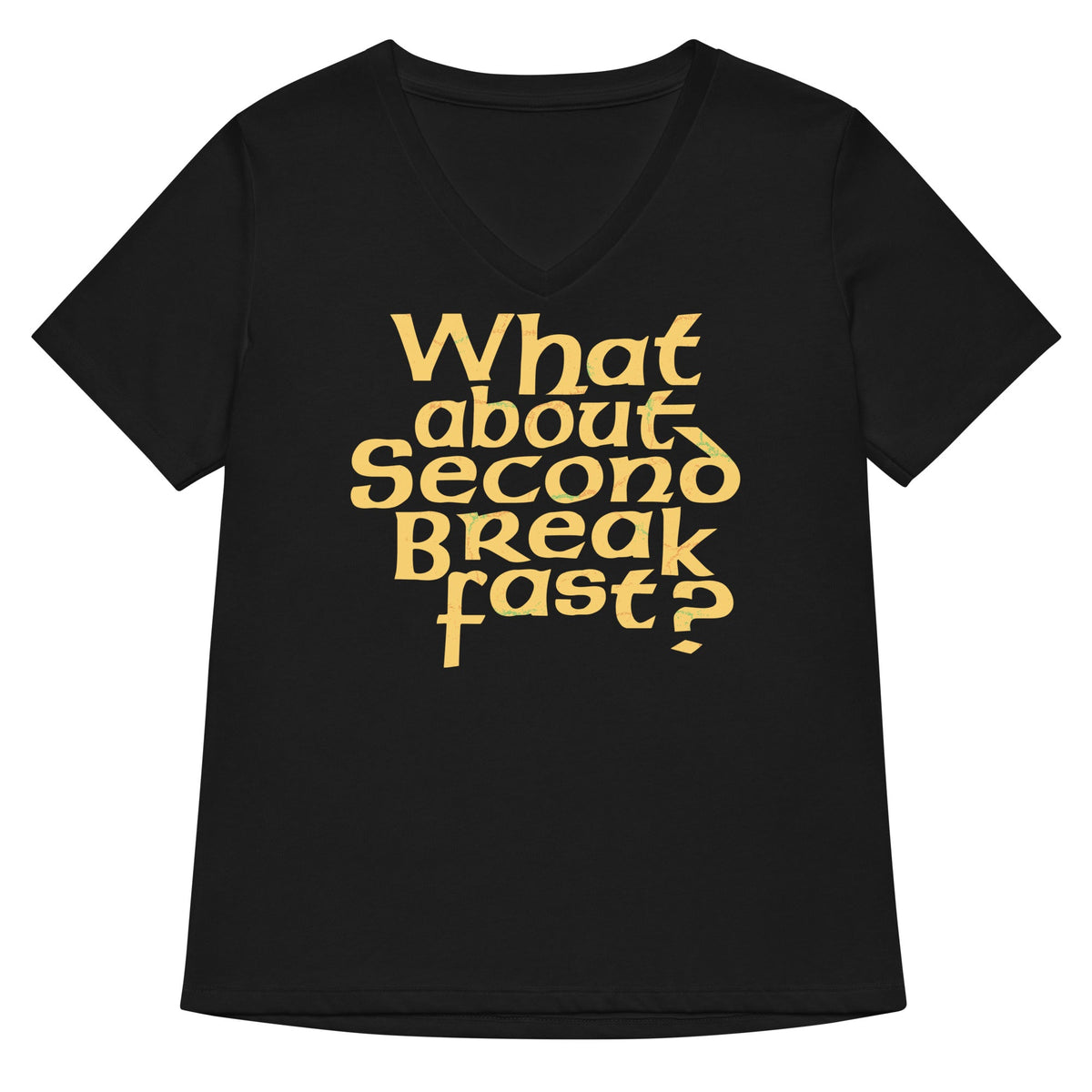 What About Second Breakfast? Women's V-Neck Tee product image 1
