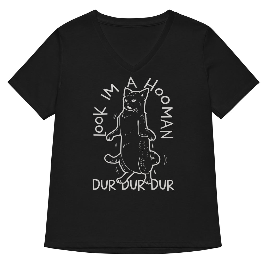 Look I'm A Hooman Women's V-Neck Tee product image 1