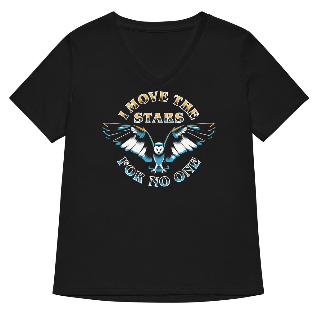 I Move The Stars For No One Women's V-Neck Tee product image 1