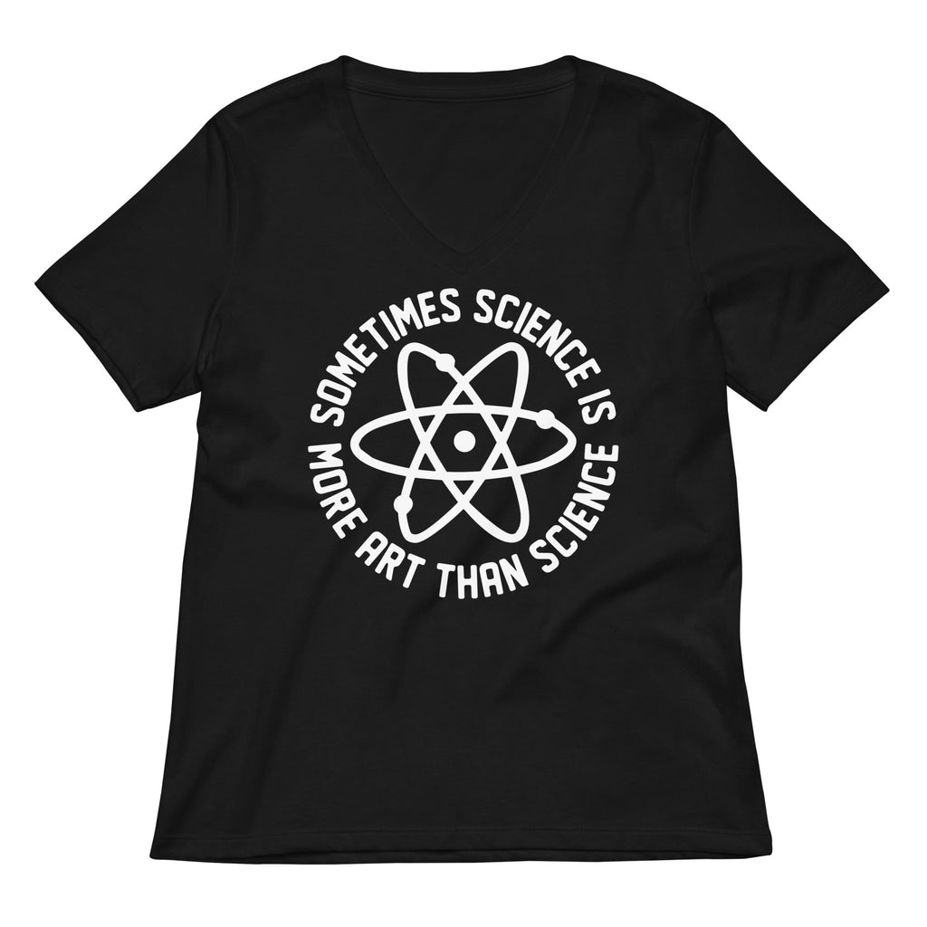 More Art Than Science Women's V-Neck Tee product image 5