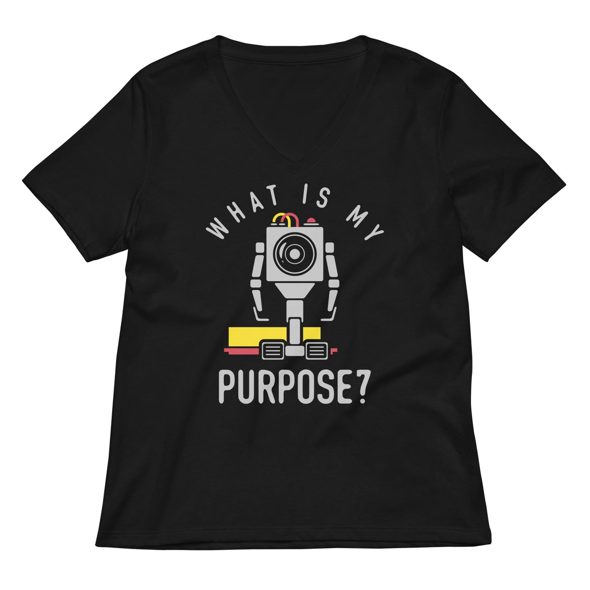 What Is My Purpose? Women's V-Neck Tee product image 3