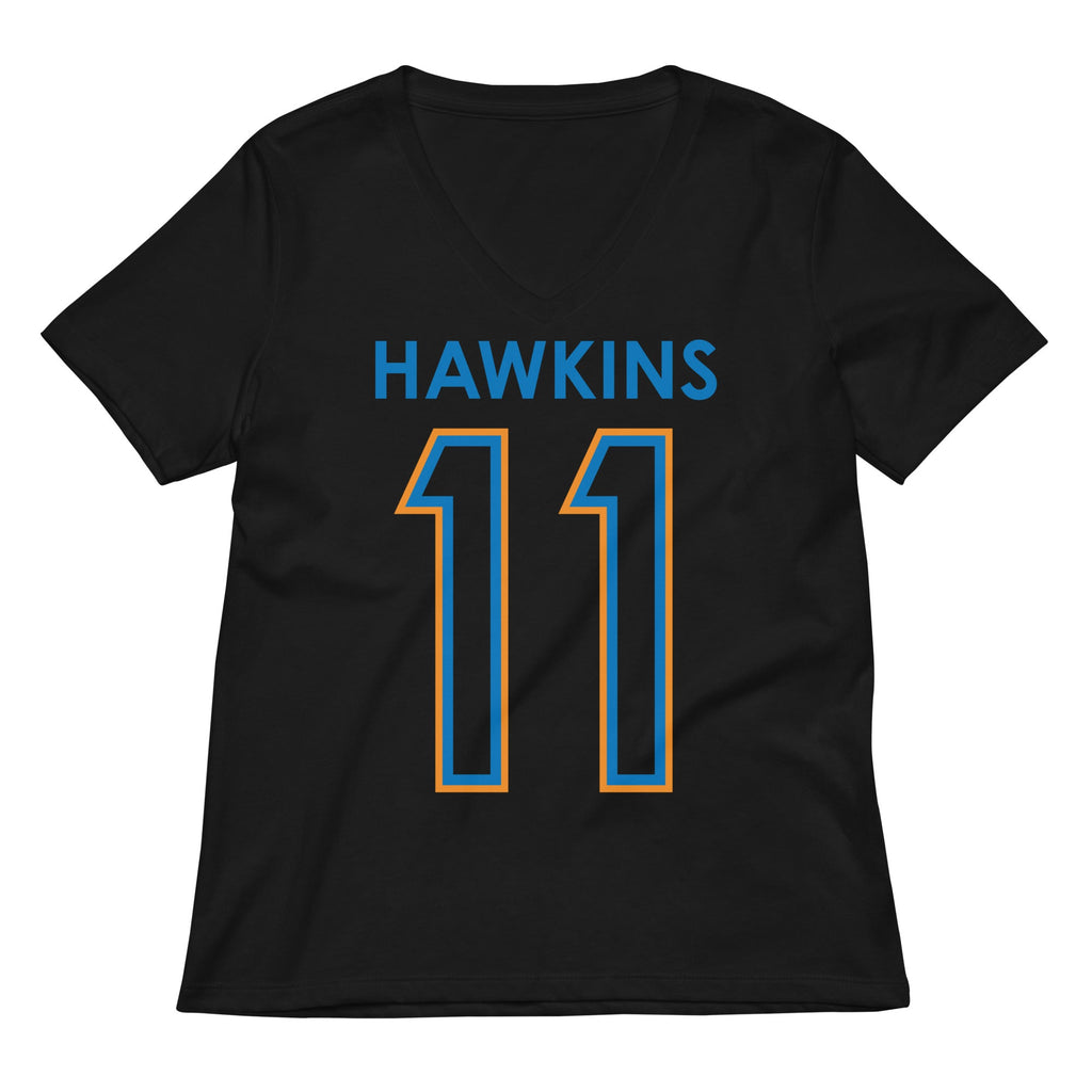 Hawkins 11 Women's V-Neck Tee product image 2