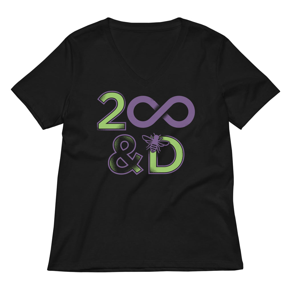2 Infinity And B On D Women's V-Neck Tee product image 1