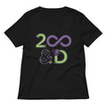 2 Infinity And B On D Women's V-Neck Tee product image 1