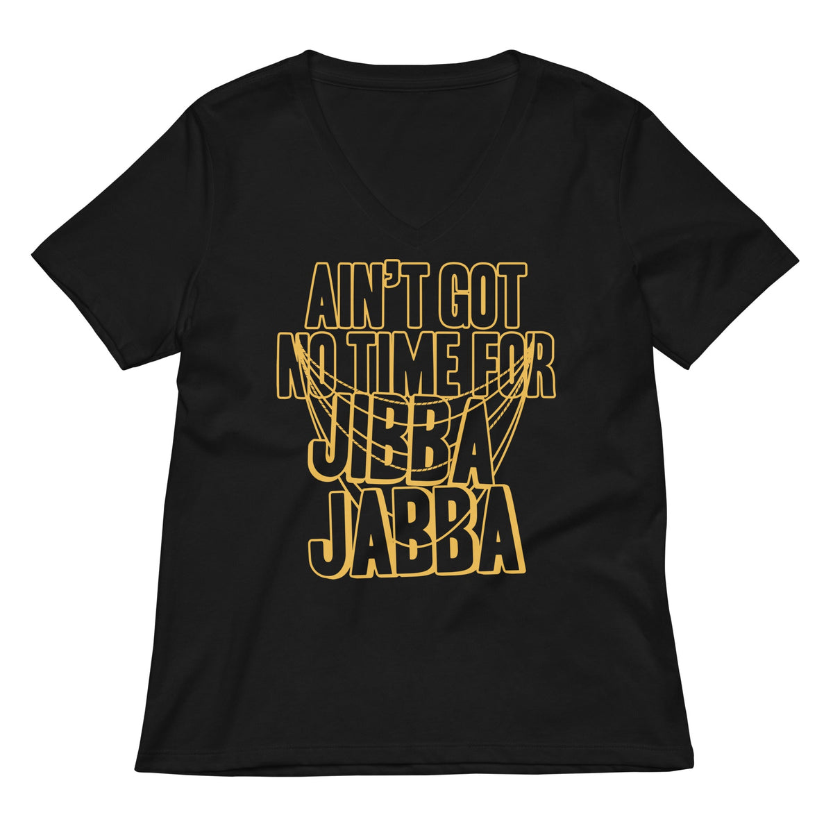 Jibba Jabba Women's V-Neck Tee product image 1