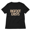 Bigfoot Exists Women's V-Neck Tee product image 1