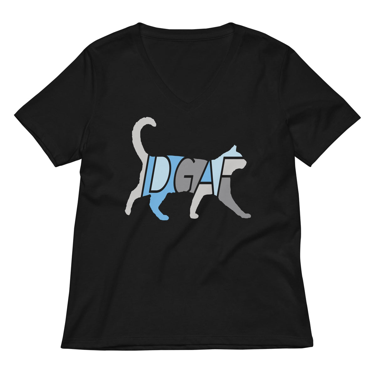 IDGAF Women's V-Neck Tee product image 2