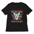 The DemoCorgin Women's V-Neck Tee product image 1