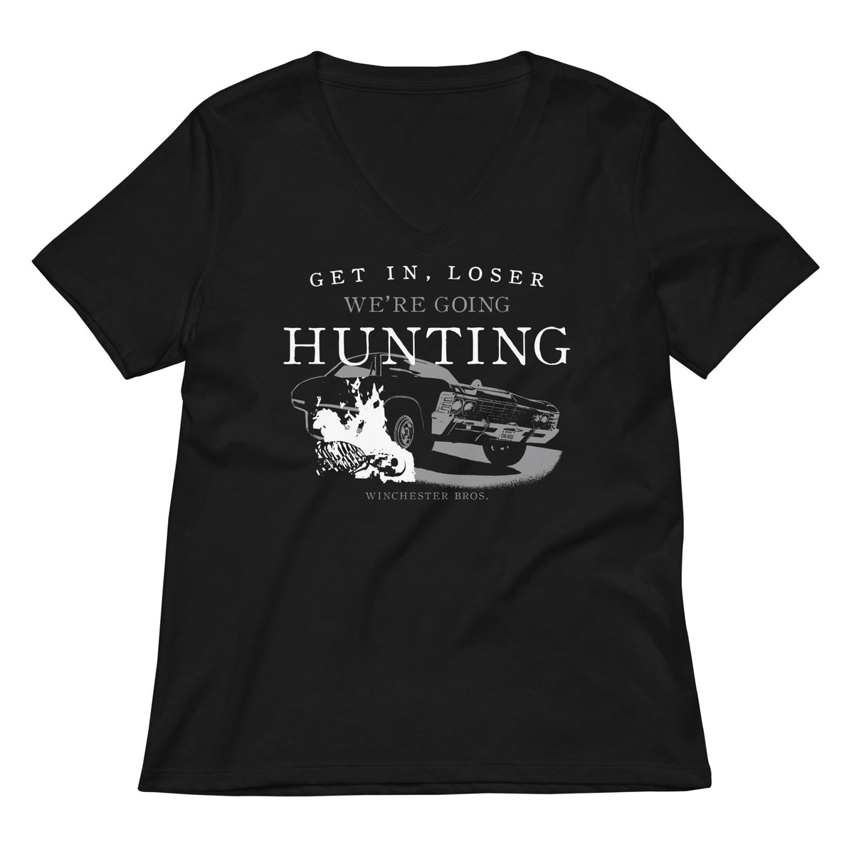 We're Going Hunting Women's V-Neck Tee product image 1