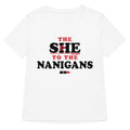 The She To Nanigans Women's V-Neck Tee product image 1
