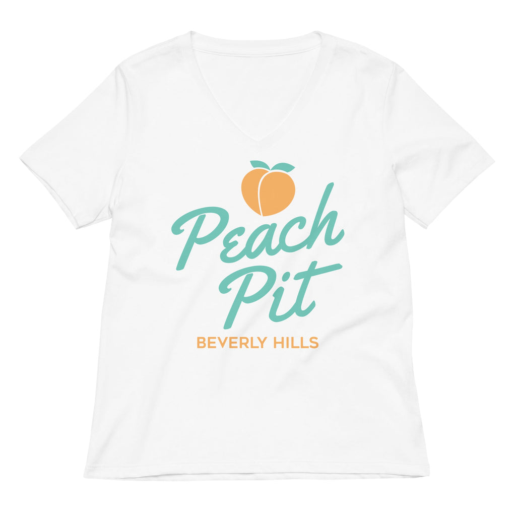Peach Pit Women's V-Neck Tee product image 6