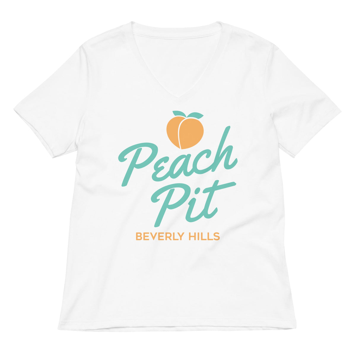 Peach Pit Women's V-Neck Tee product image 6