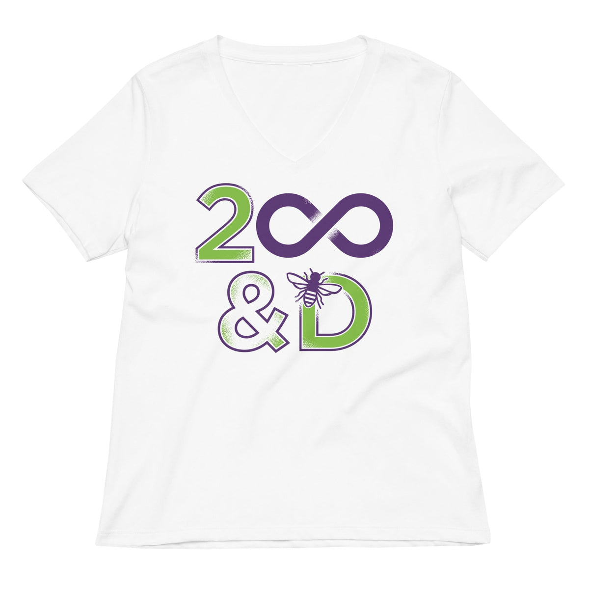 2 Infinity And B On D Women's V-Neck Tee product image 5