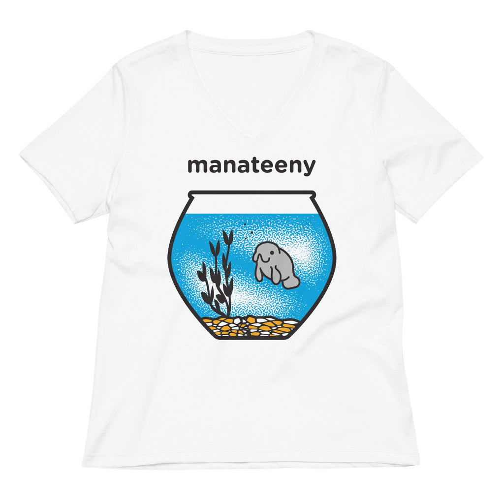 Manateeny Women's V-Neck Tee product image 3
