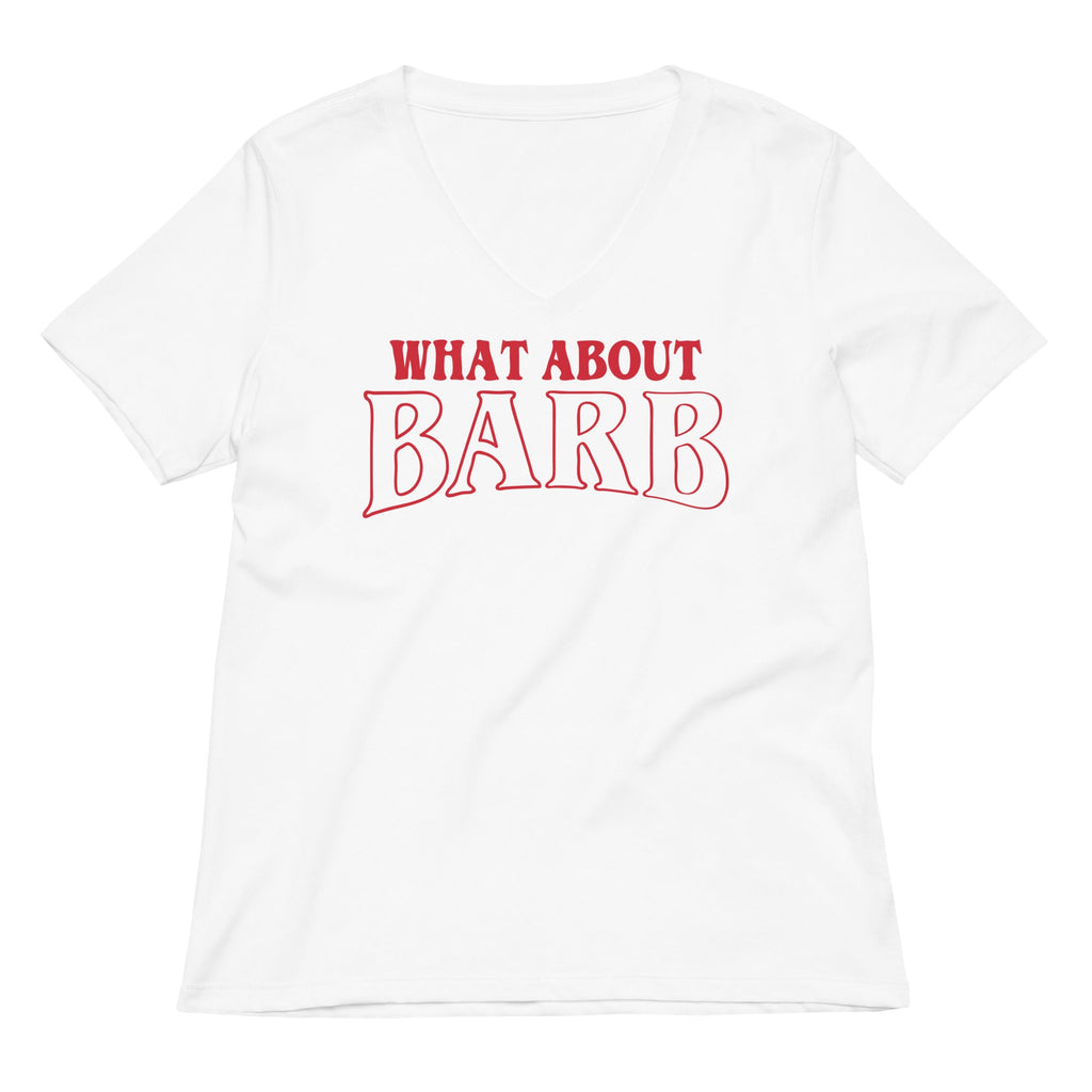 What About Barb? Women's V-Neck Tee product image 4