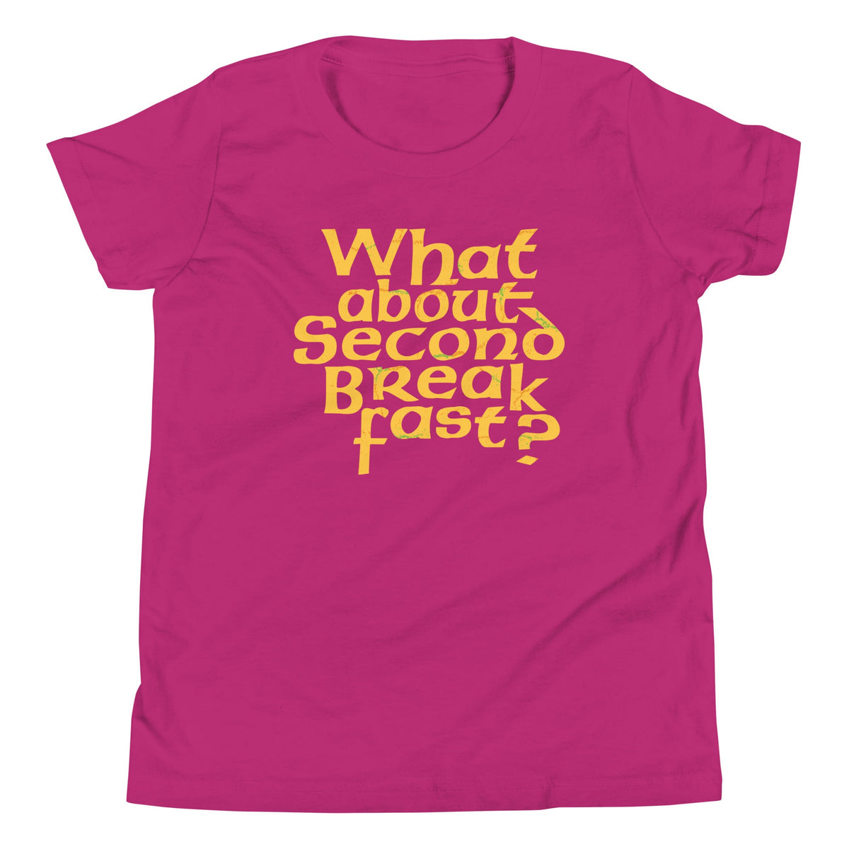 What About Second Breakfast? Kid's Youth Tee product image 5