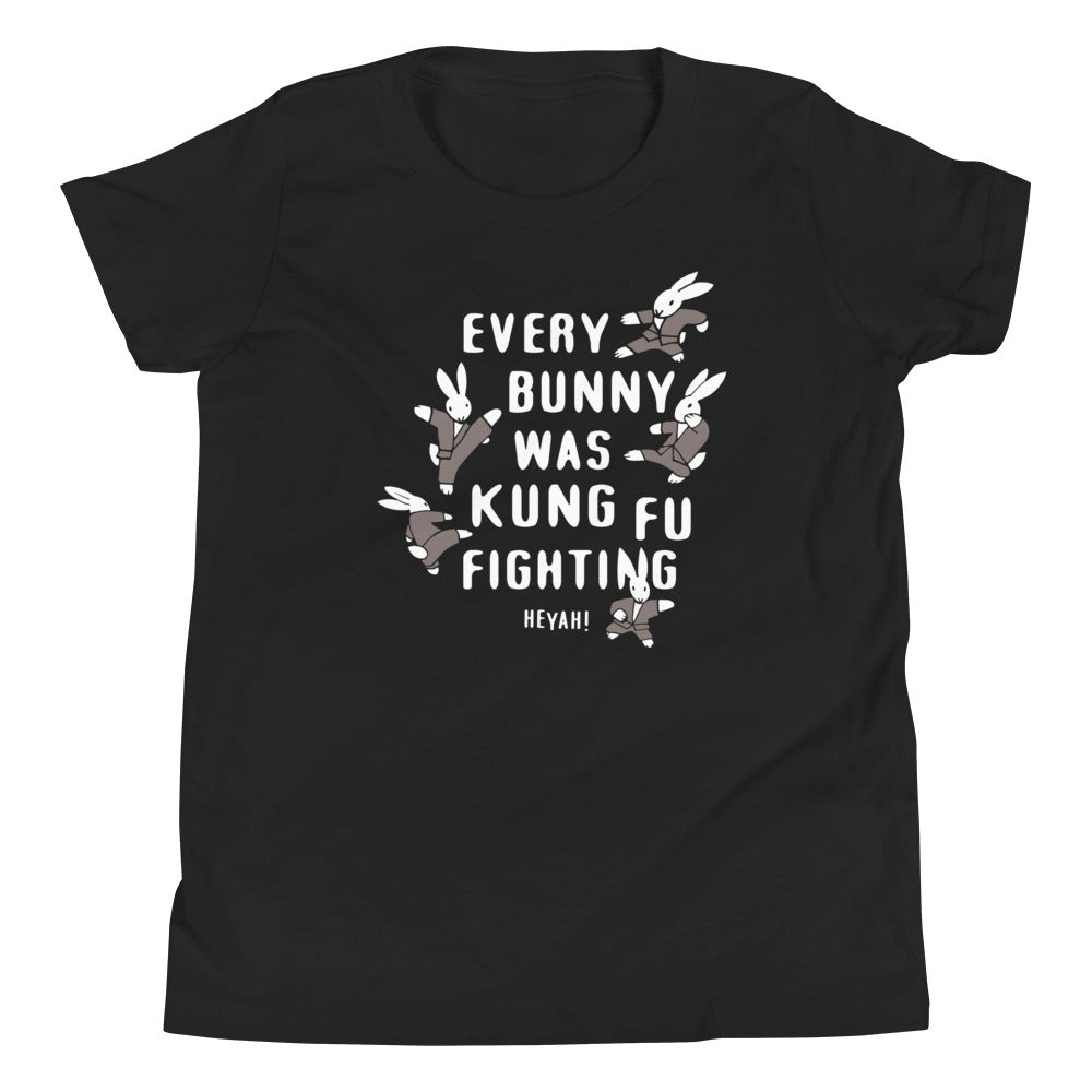 Every Bunny Was Kung Fu Fighting Kid's Youth Tee product image 4