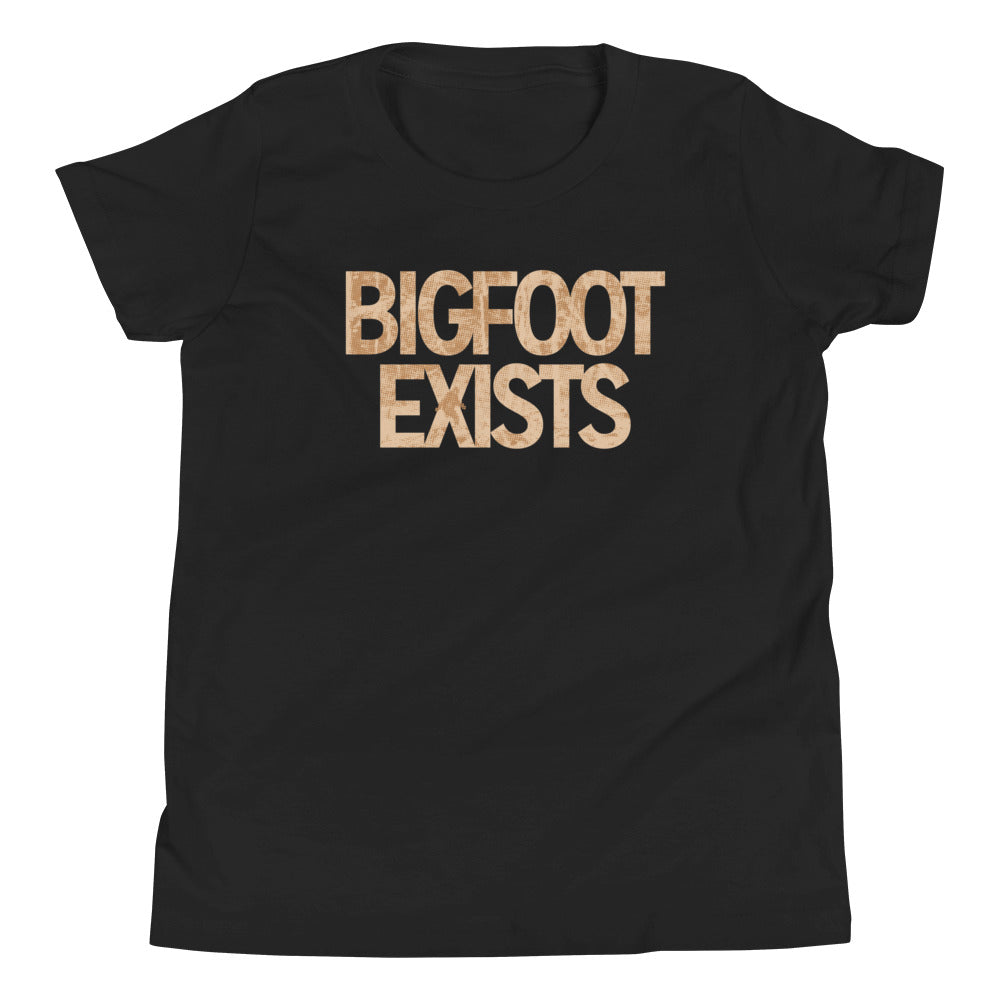 Bigfoot Exists Kid's Youth Tee product image 1