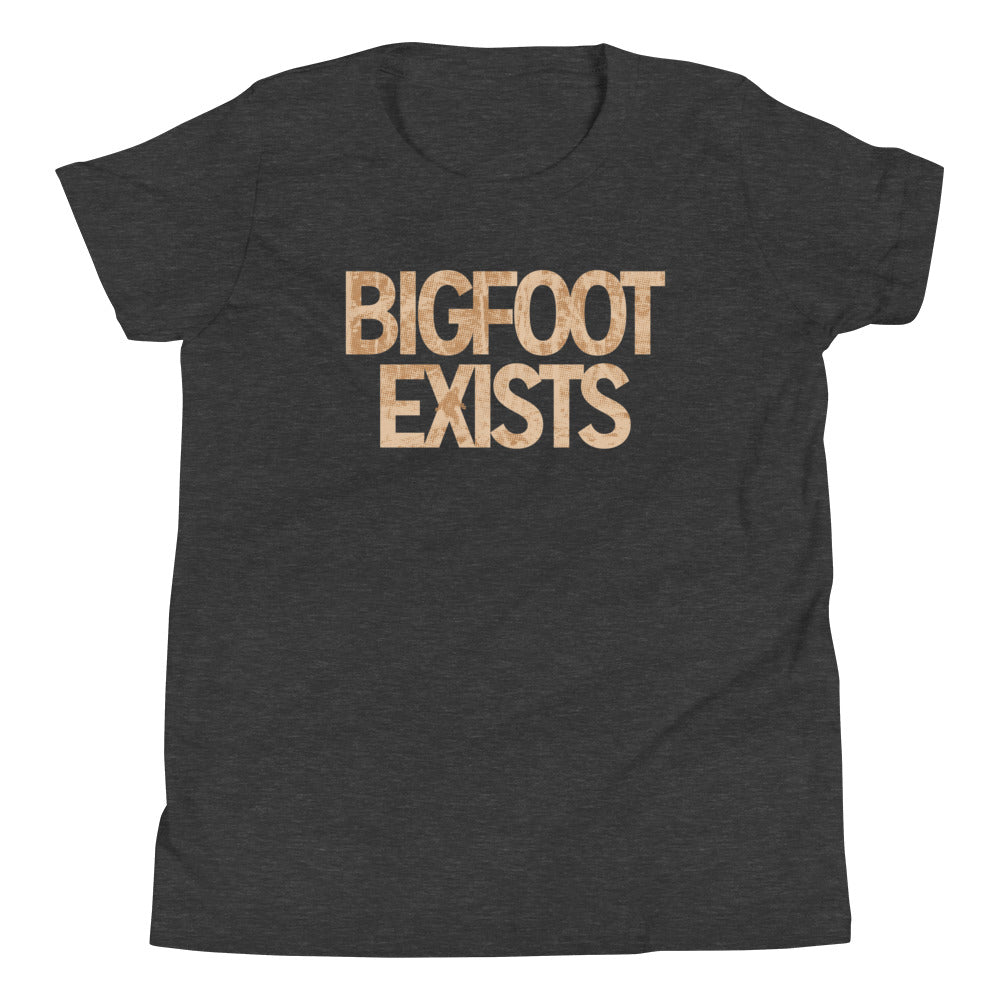Bigfoot Exists Kid's Youth Tee product image 4