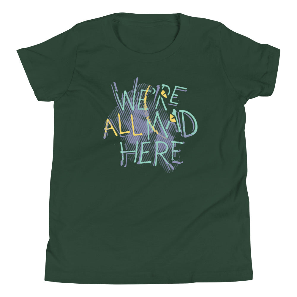 We're All Mad Here Kid's Youth Tee product image 3
