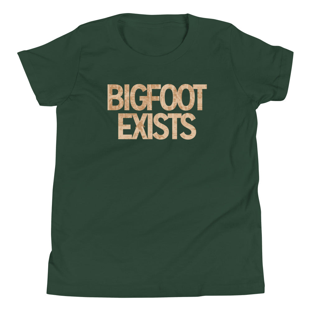 Bigfoot Exists Kid's Youth Tee product image 3