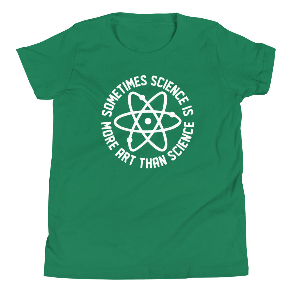 More Art Than Science Kid's Youth Tee product image 5
