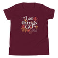 "Let Things Go" -Fall Kid's Youth Tee product image 1