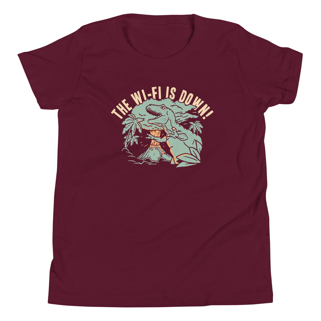 The Wi-Fi Is Down! Kid's Youth Tee product image 5