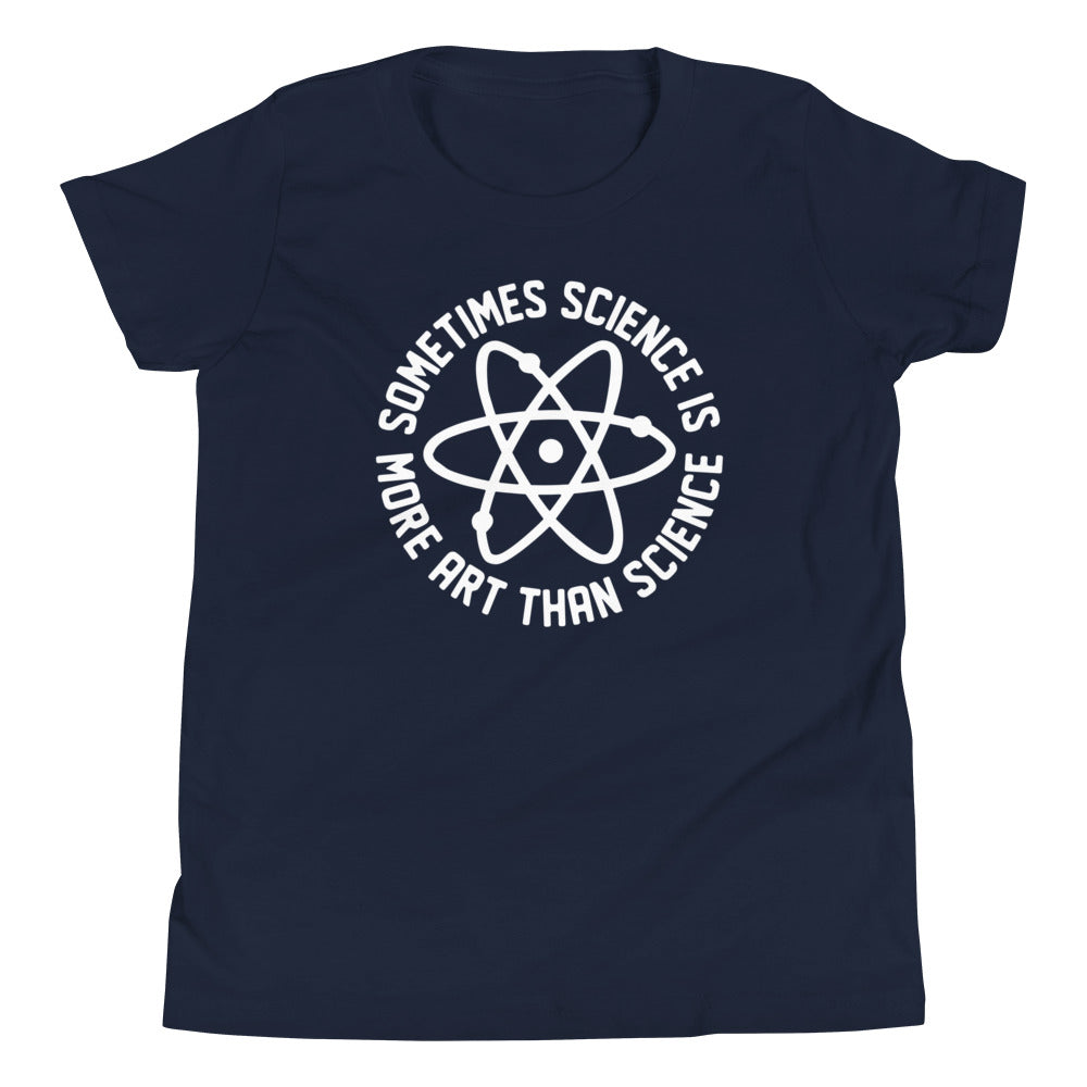 More Art Than Science Kid's Youth Tee product image 1