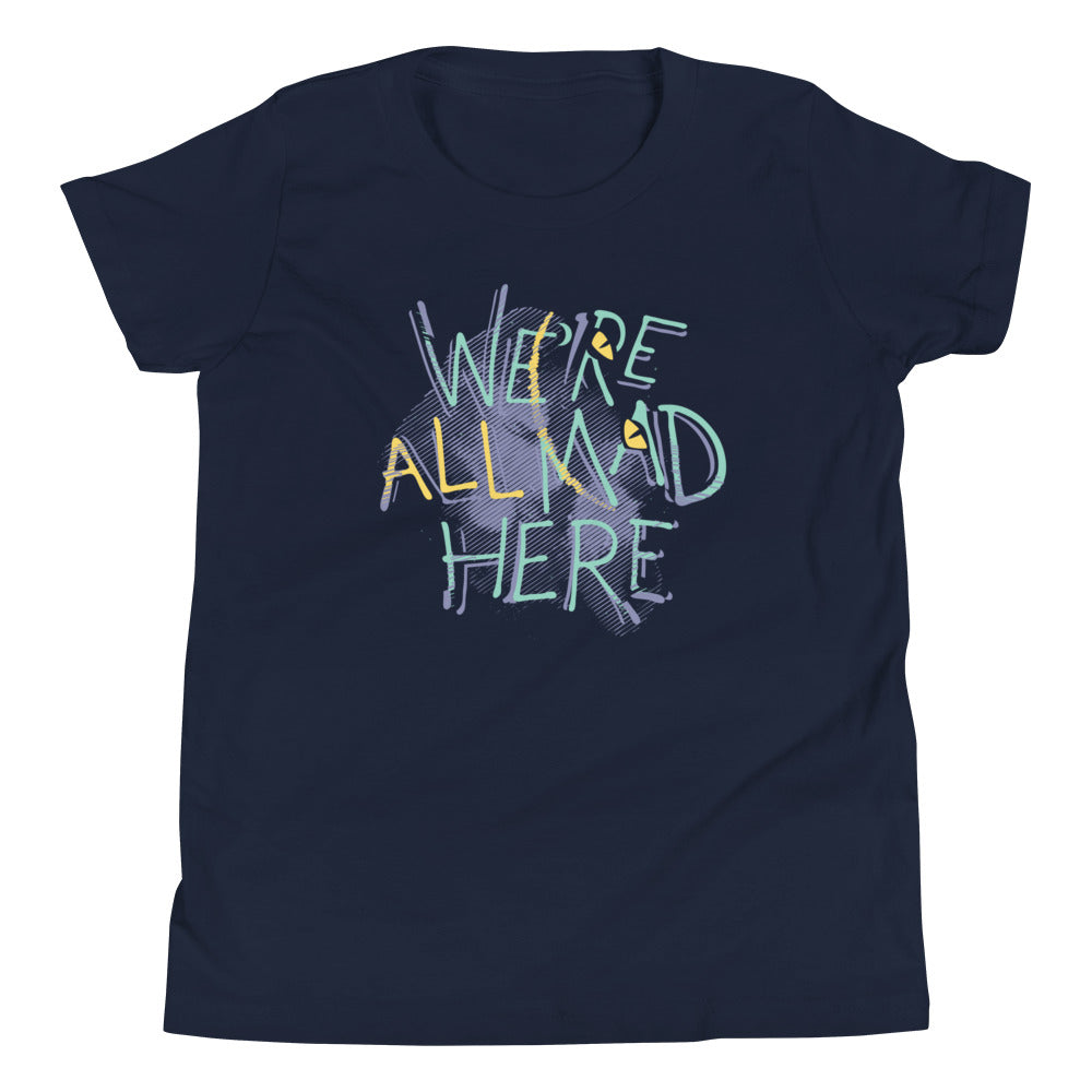 We're All Mad Here Kid's Youth Tee product image 1