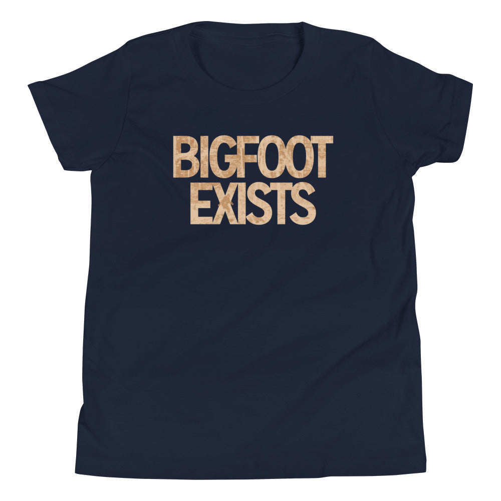 Bigfoot Exists Kid's Youth Tee product image 2