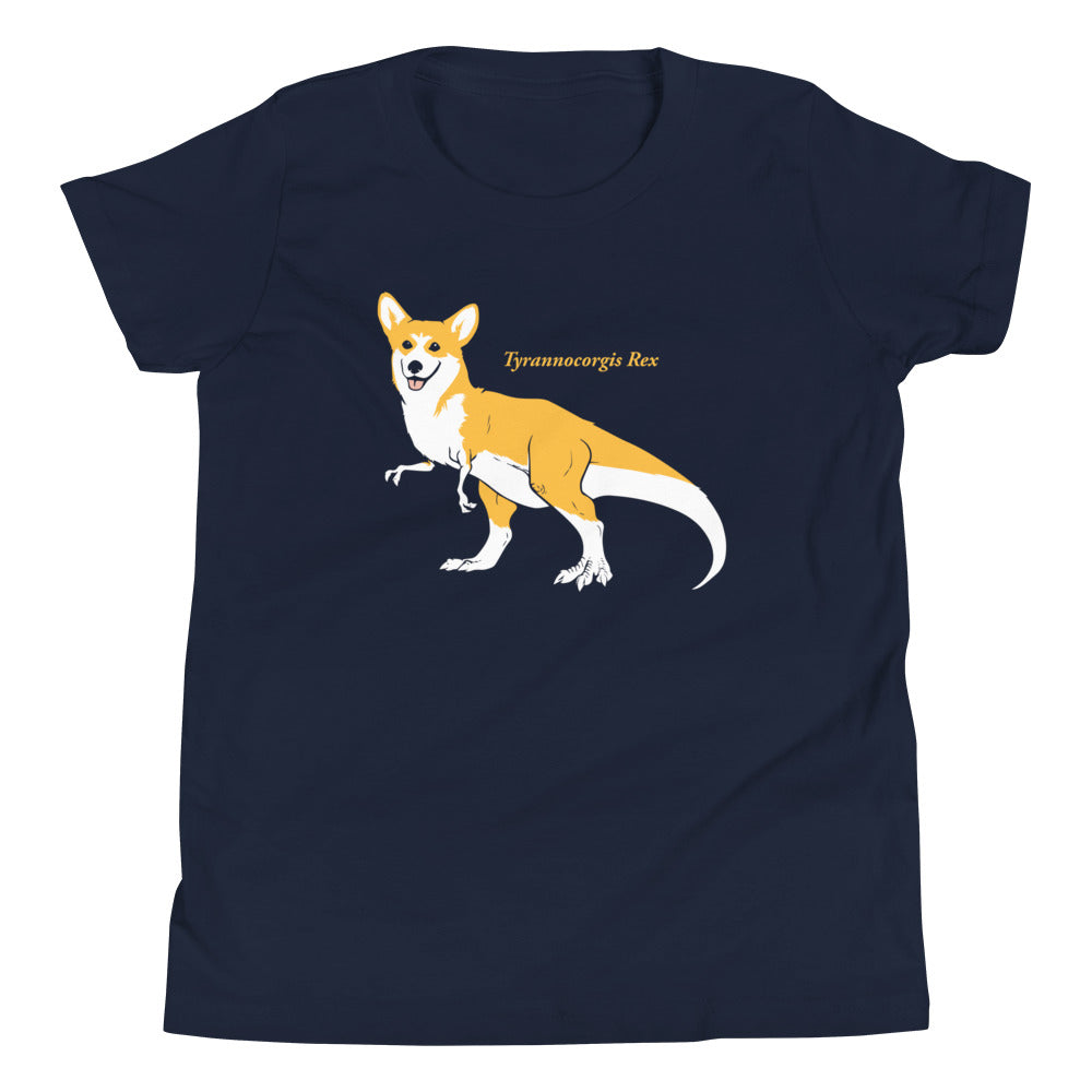 Tyrannocorgis Rex Kid's Youth Tee product image 3