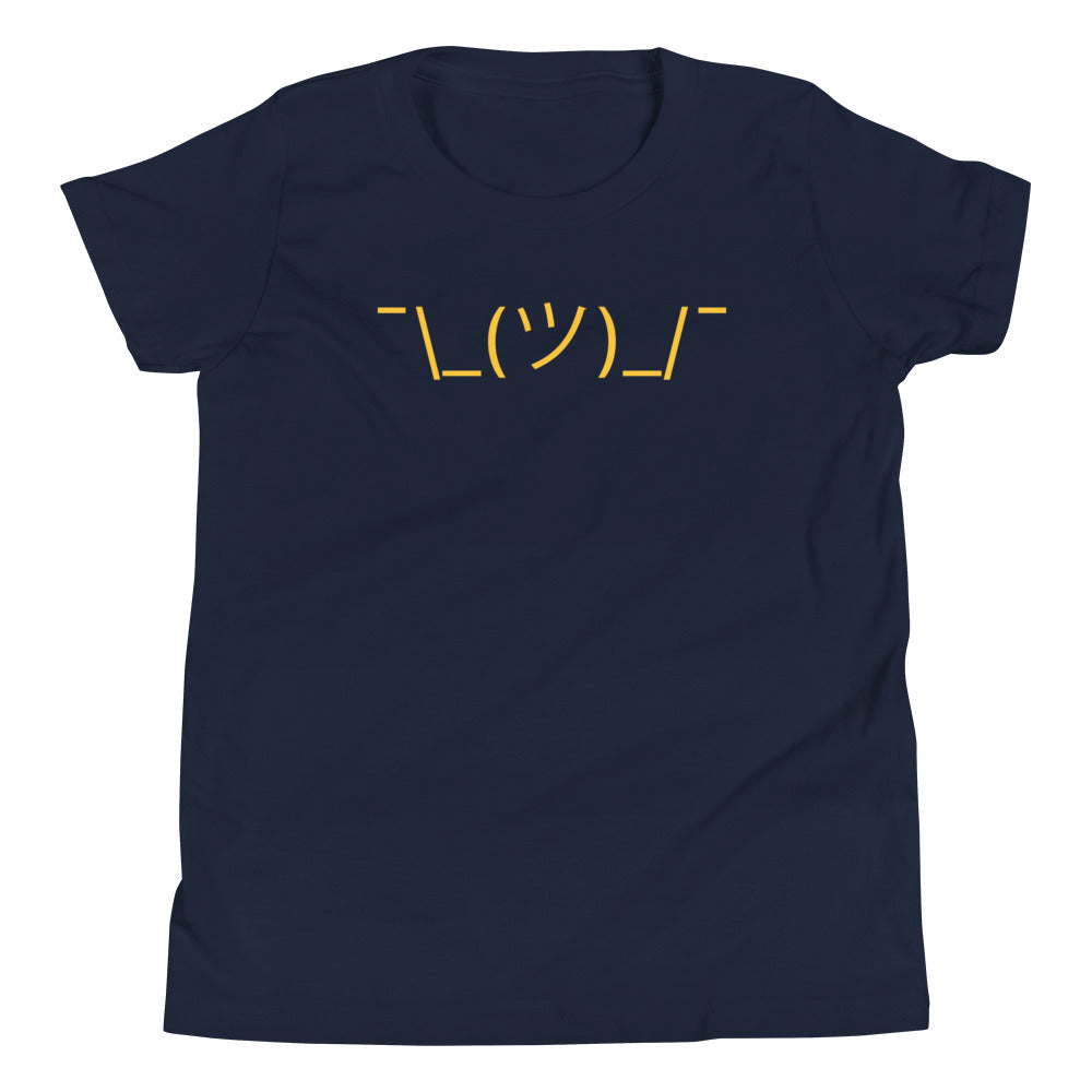 Shrug Emoji Kid's Youth Tee product image 1