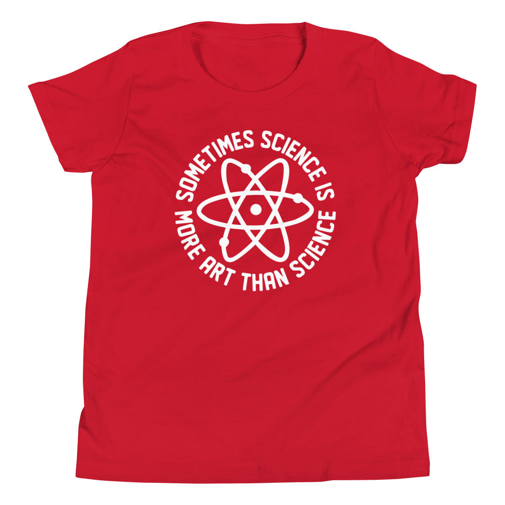 More Art Than Science Kid's Youth Tee product image 3
