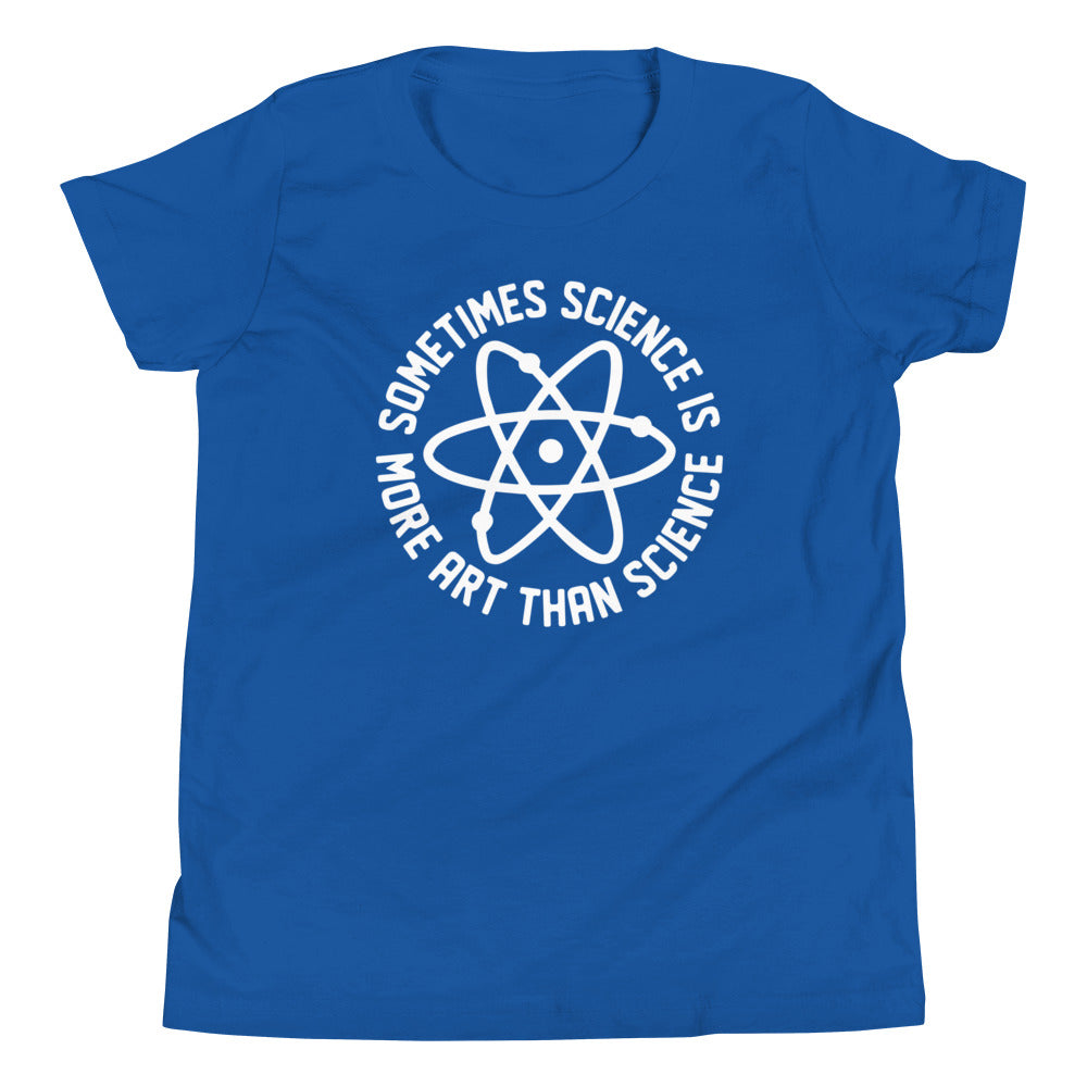 More Art Than Science Kid's Youth Tee product image 4
