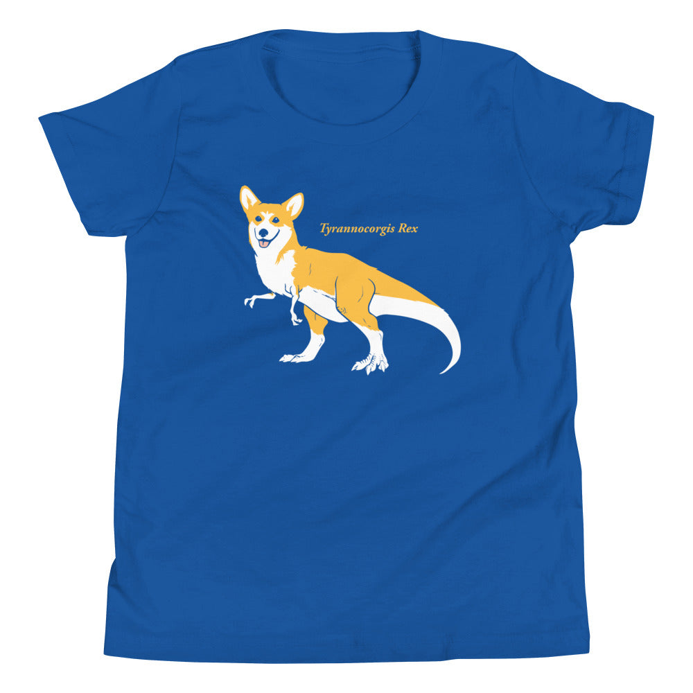 Tyrannocorgis Rex Kid's Youth Tee product image 1