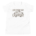 Live Every Day Like It's Caturday Kid's Youth Tee product image 1